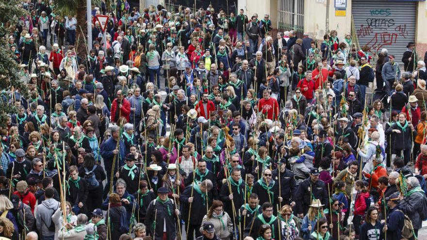 Participantes en la Romeria del 2018