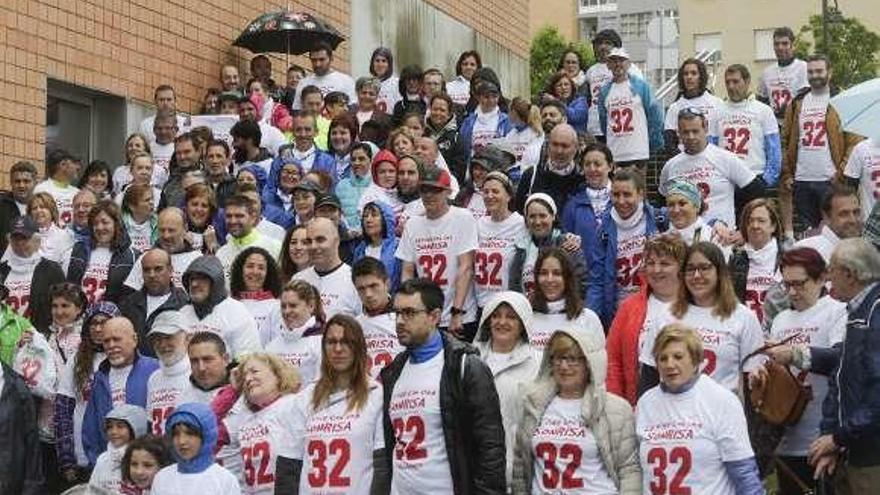 Más de doscientas personas corren en La Luz en recuerdo de Fernando Leira