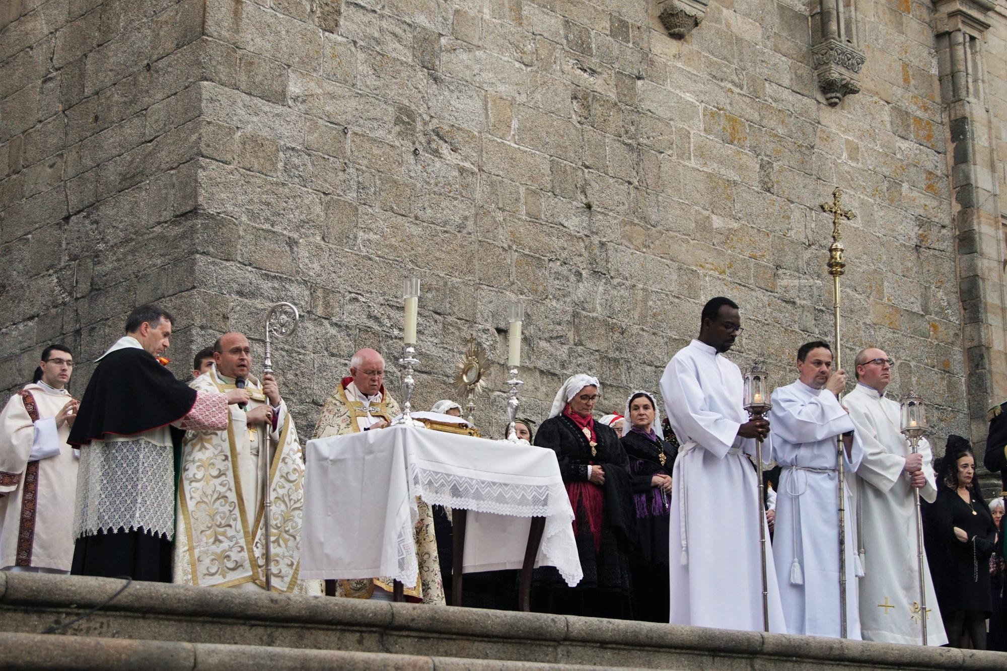 Así fue la procesión del Corpus Christi en Santiago de Compostela