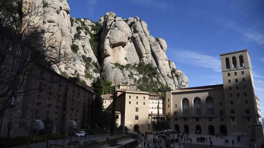 El monestir de Montserrat.