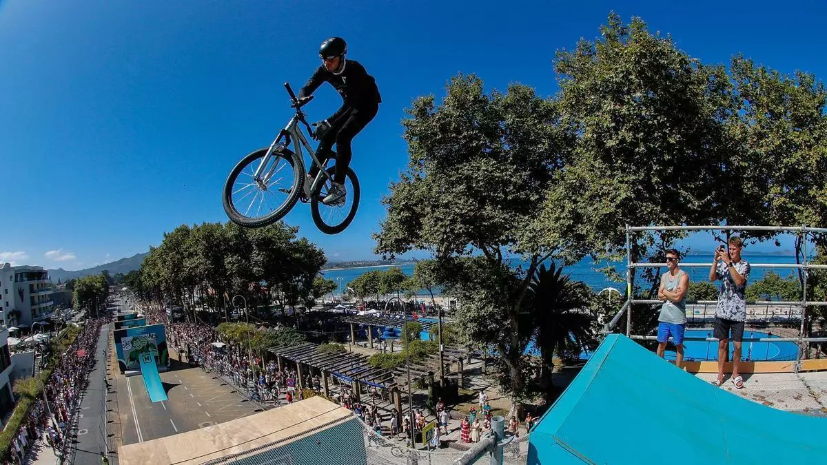 Carolo, rider vigués de MTB: «Calma, tranquilidad y paciencia; las mejores cosas llegan paso a paso»