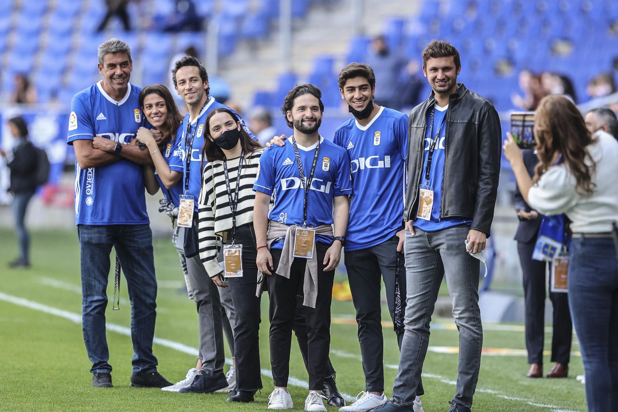 Los mejores momentos del Real Oviedo - Leganés, que ha contado con la presencia de Arturo Elías en el césped