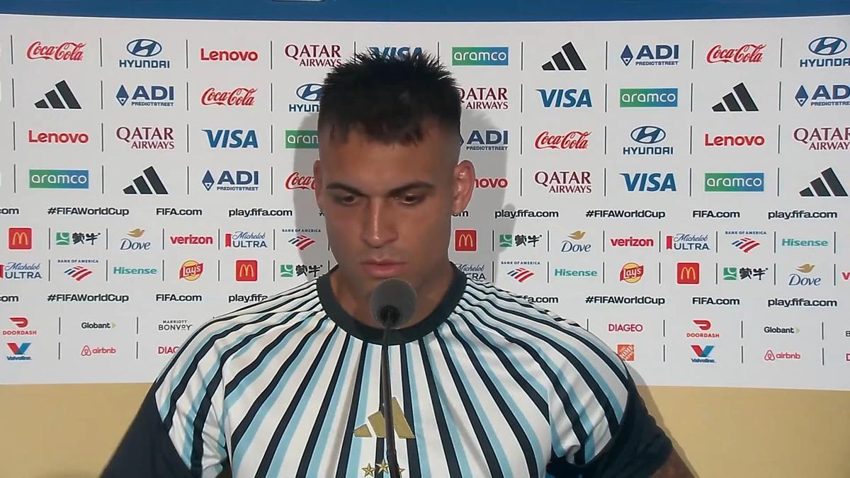 Lautaro: "Messi es nuestra guía"