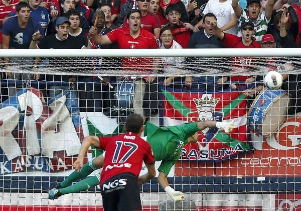 Imágenes del Osasuna-Zaragoza