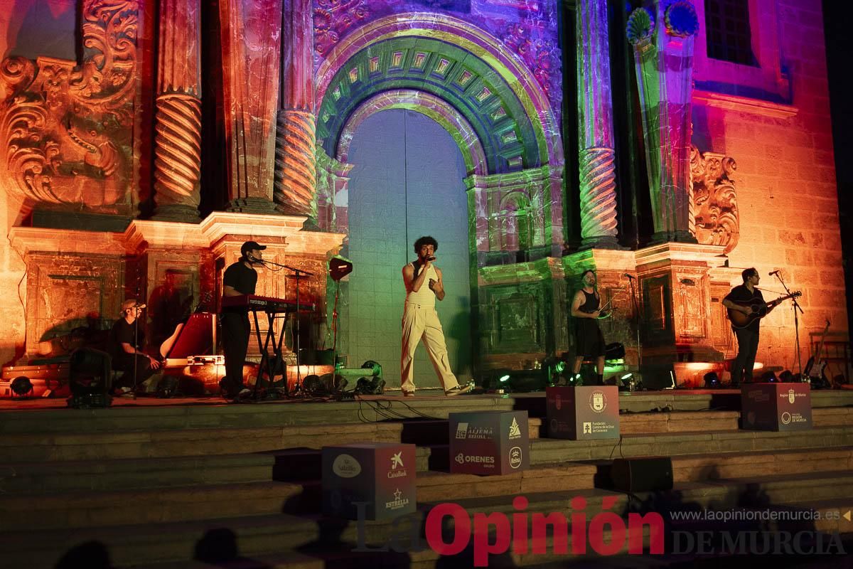 En imágenes, el concierto de Marwán en Caravaca, dentro del Festival 'Las noches del camino'
