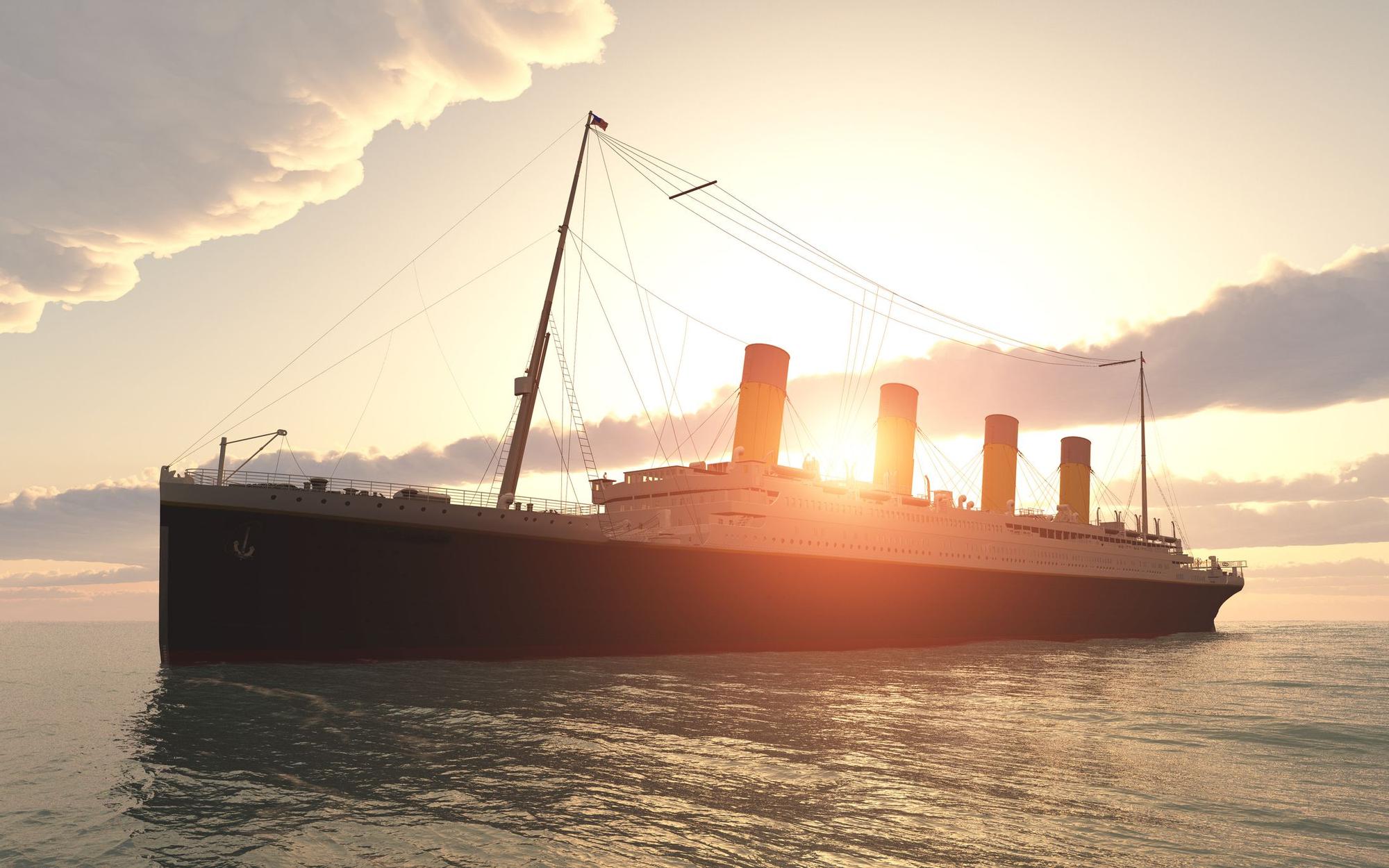 El Titanic surcó los mares antes del naufragio