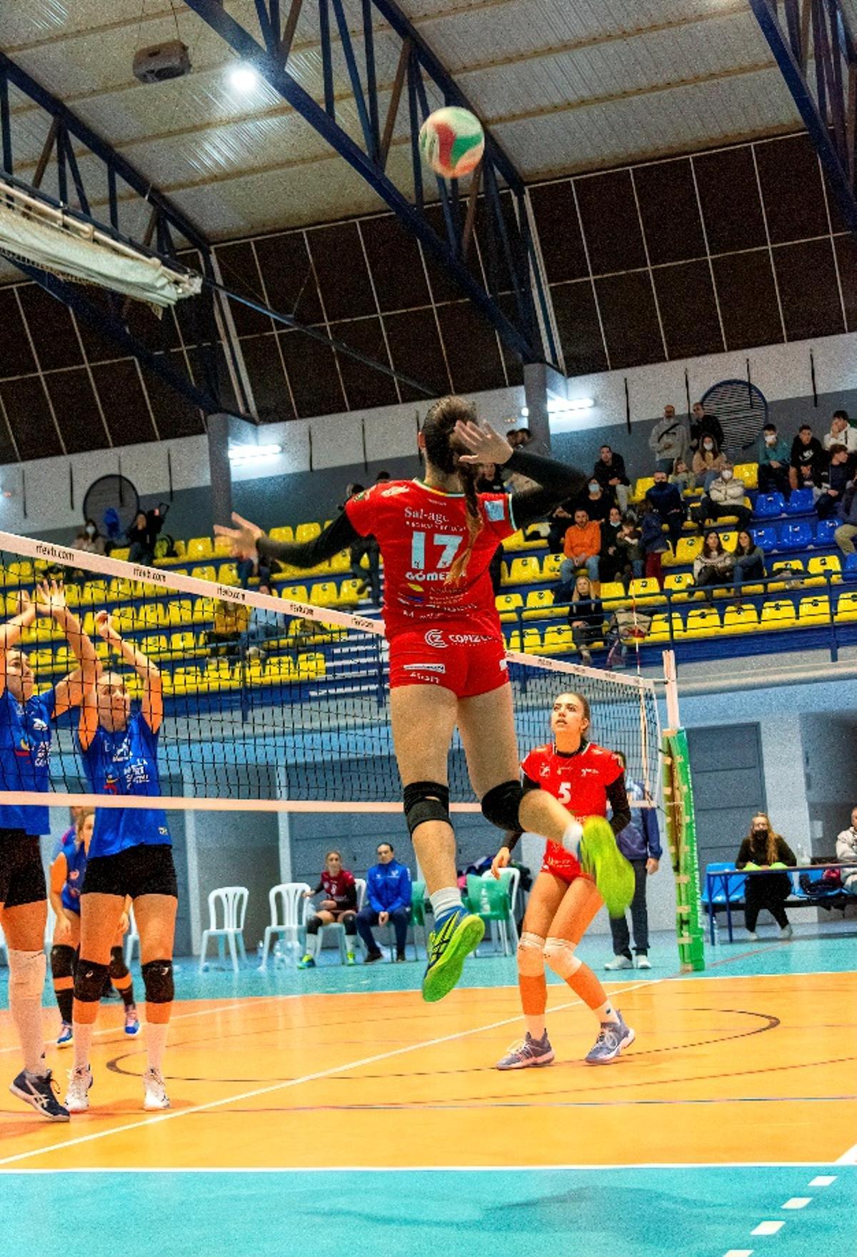 Imagen de un partido del Pizarra Femenino.