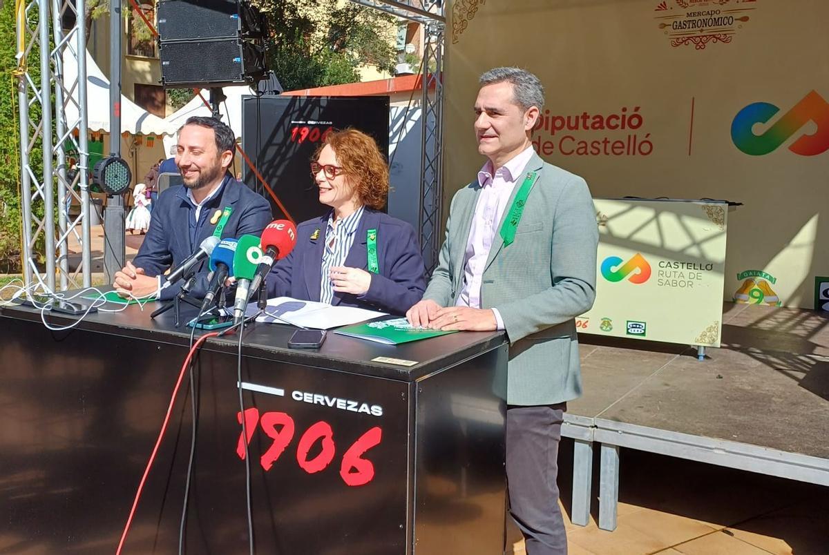 Rueda de prensa de los concejales de servicios públicos, fiestas y seguridad.