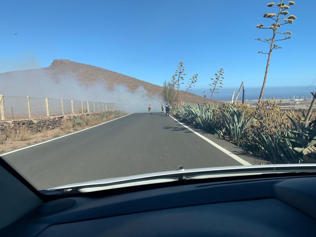 Conato de incendio en La Era del Cardón