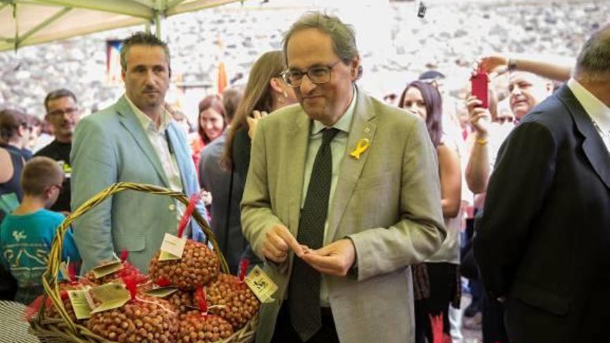 El president de la Generalitat, Quim Torra, va donar el tret de sortida a una vintena d&#039;activitats.