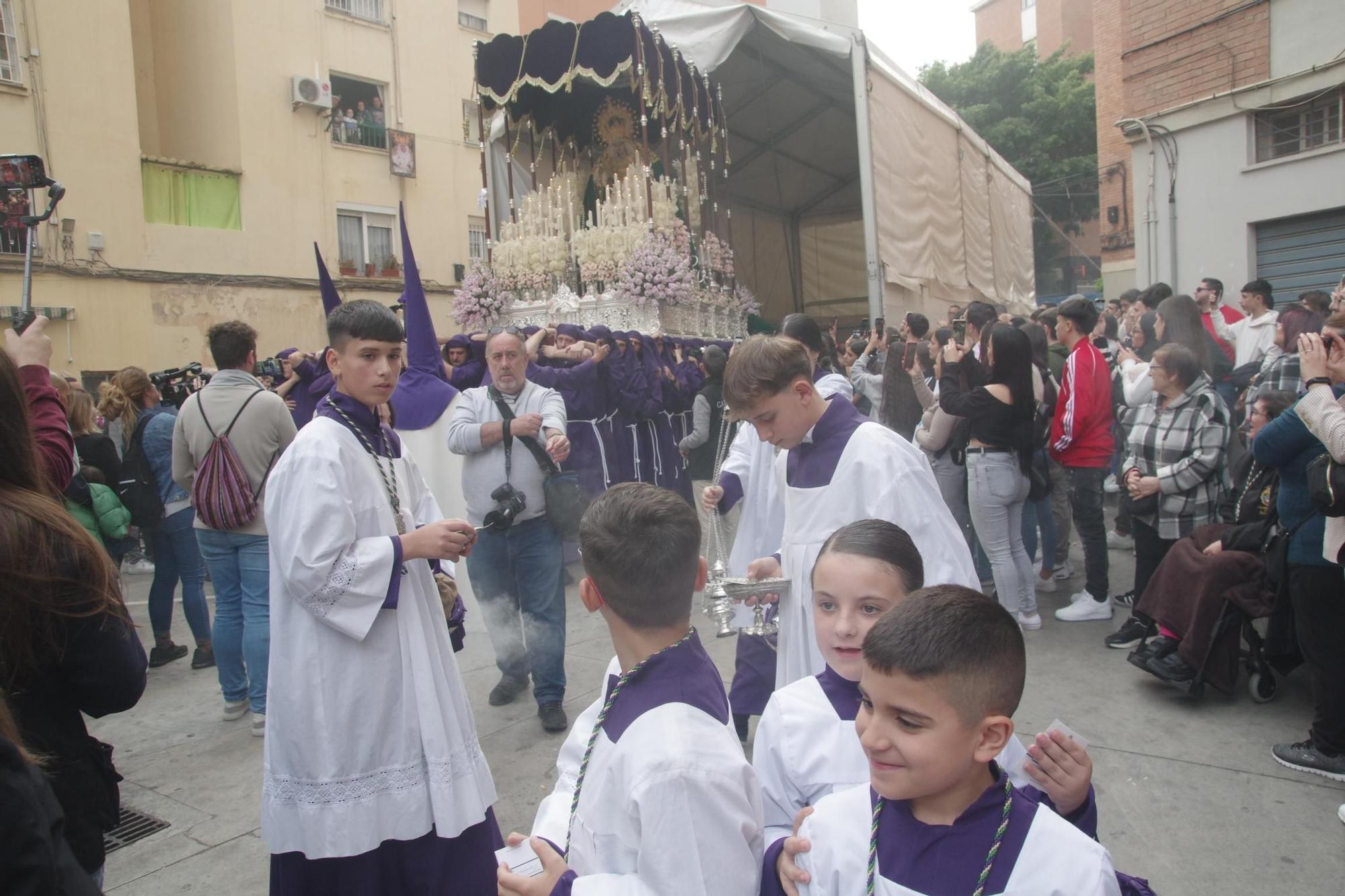 La procesión de la Virgen del Refugio de Miraflores, en fotos.