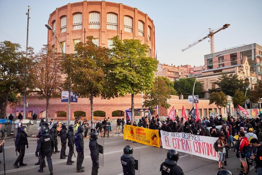 Protestas en el segundo aniversario del 1-O