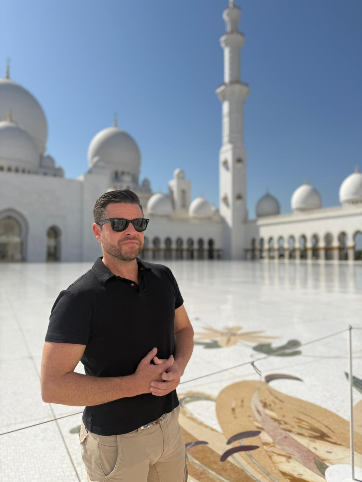 Carlos García Almonacid, empresario canario atrapado en Dubái por la escalada del conflicto en Oriente Medio.