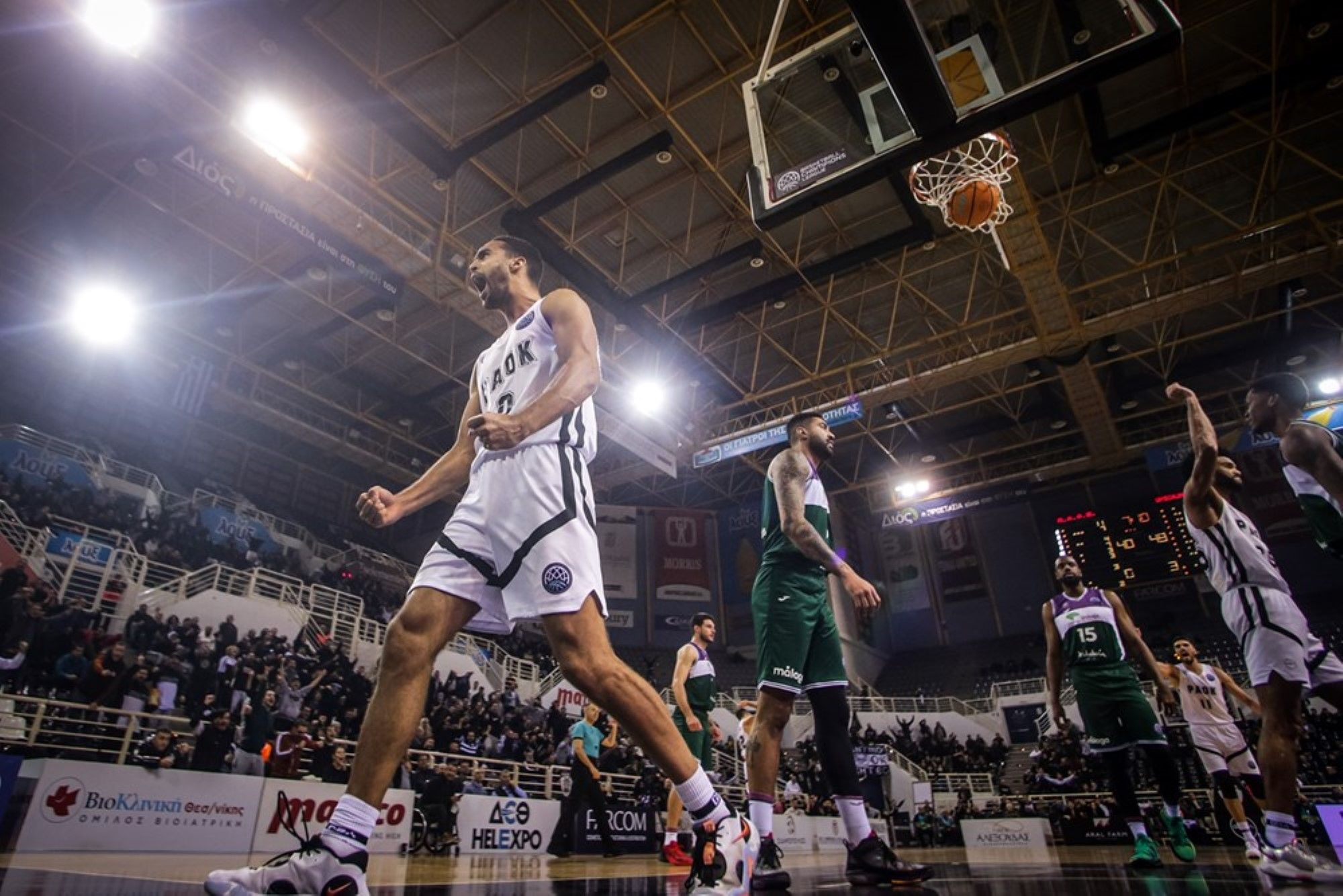 Basketball Champions League | Paok de Salónica - Unicaja Málaga, en imágenes