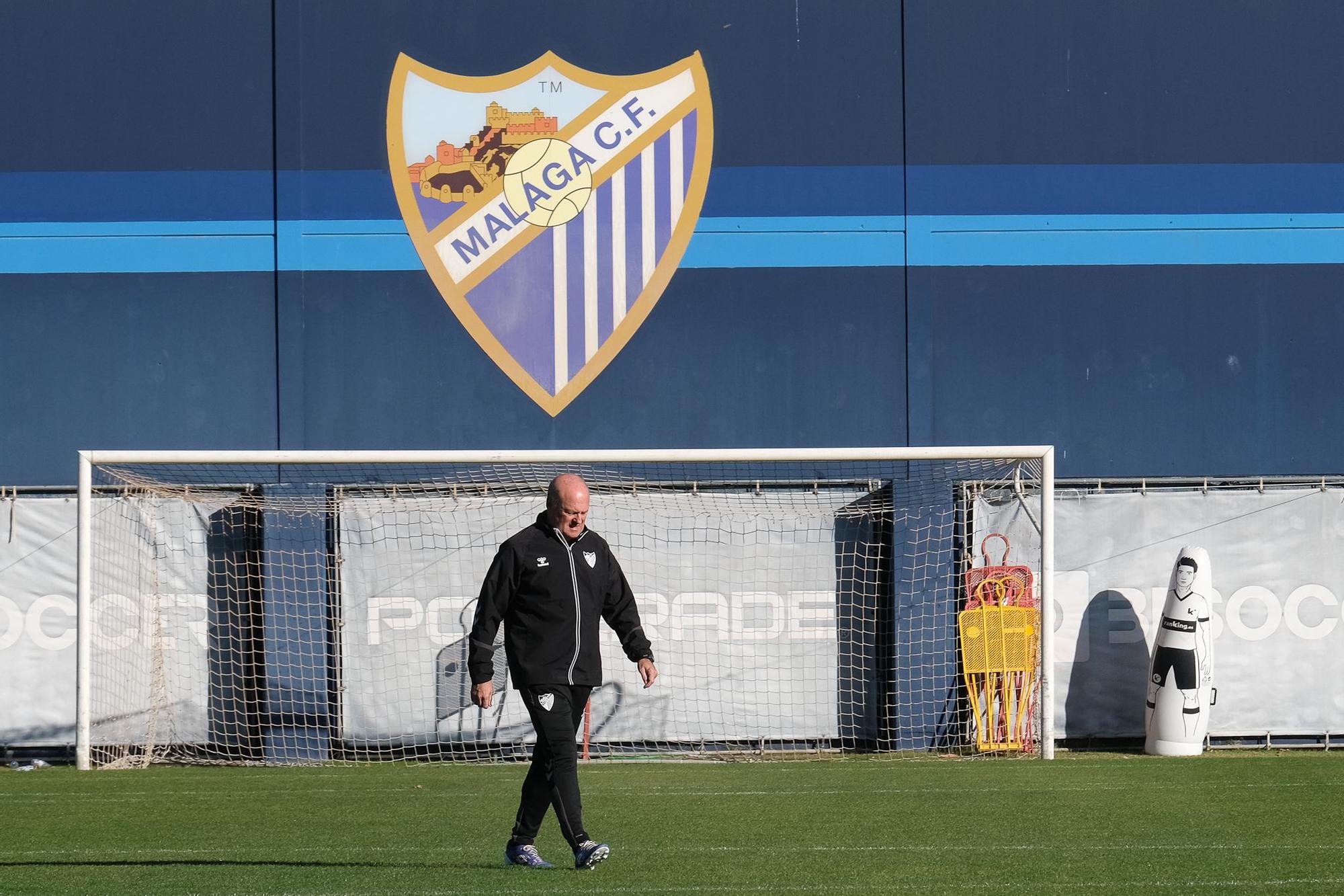 Entrenamiento del Málaga CF (22.01.23)