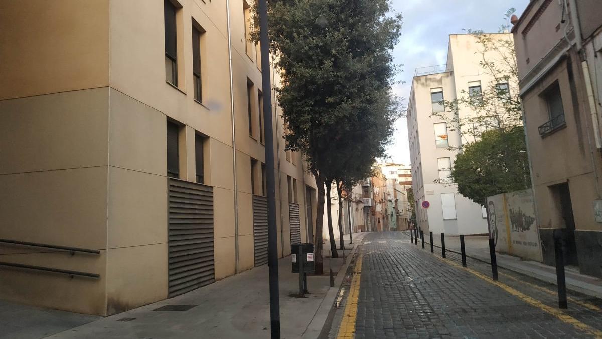 El carrer de la Jonquera de Figueres.