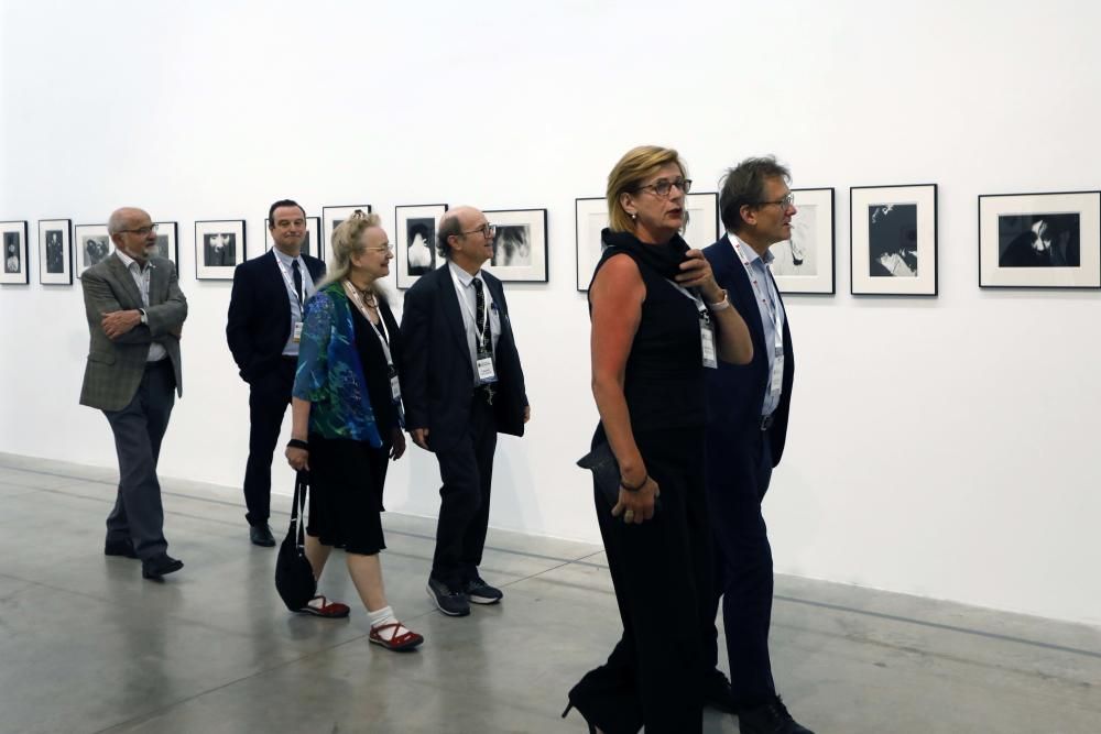 Acto de bienvenida a los miembros del jurado de los Jaume I