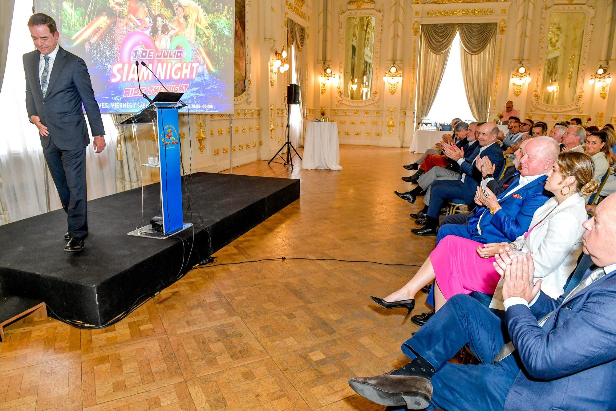 Presentación del proyecto del Siam Park