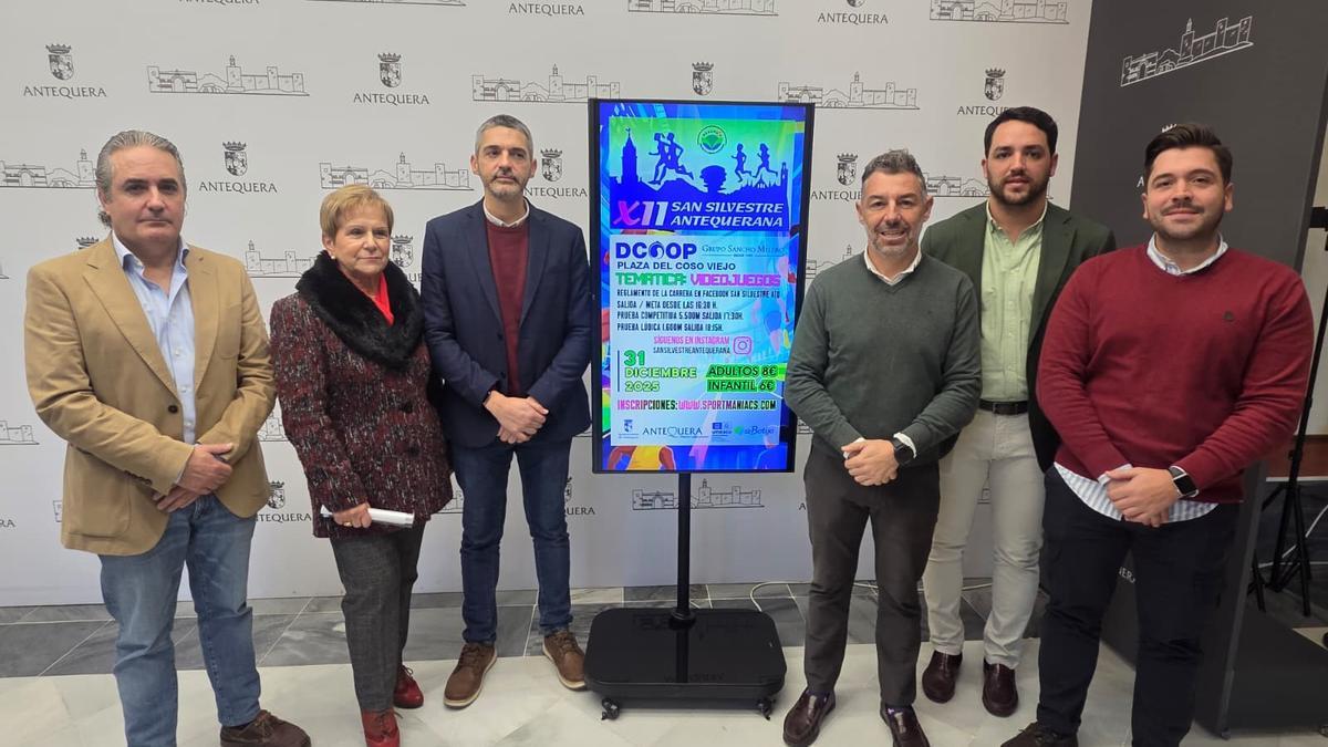 Presentacion de la San Silvestre de Antequera
