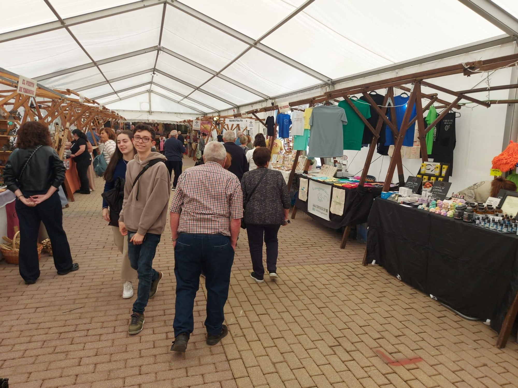 En imágenes: Así fue la primera jornada de la Feria de Muestras de Vegadeo