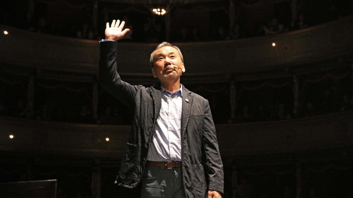 El escritor japones Haruki Murakami.