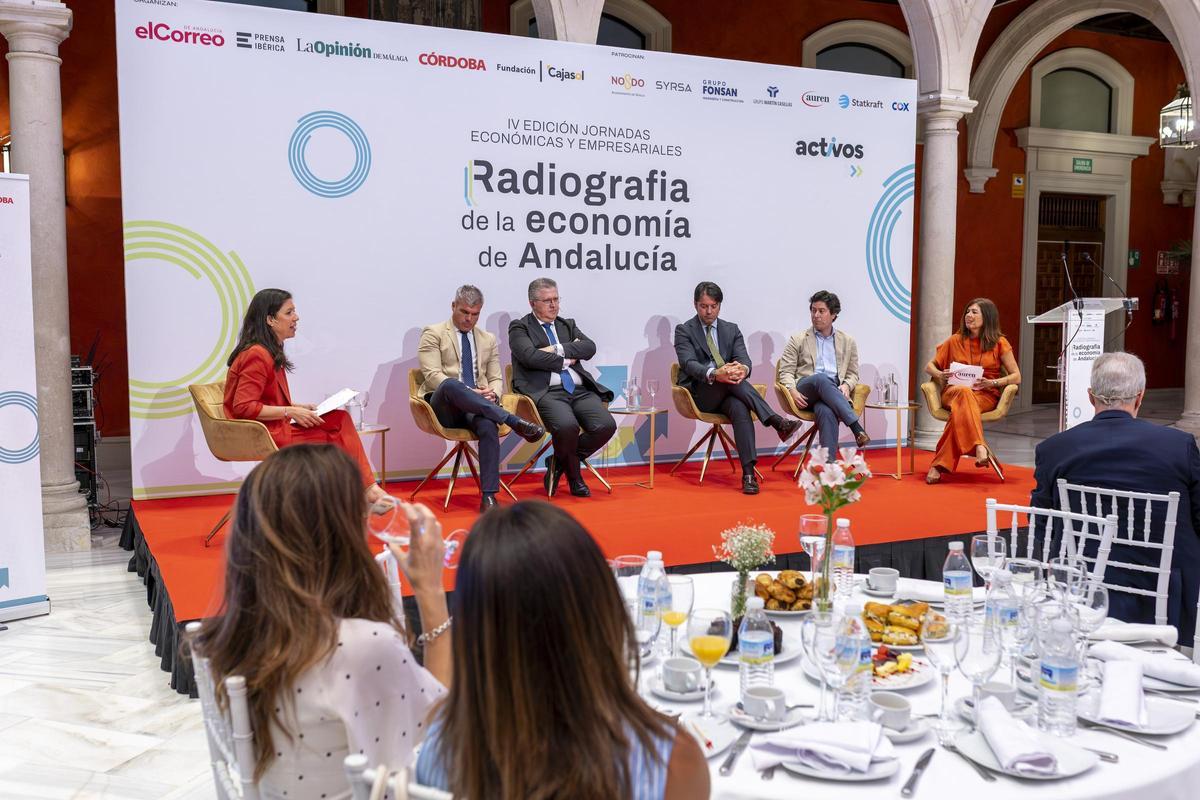 Las imágenes de la IV Jornadas Económicas y Empresariales Radiografía de la economía en Andalucía