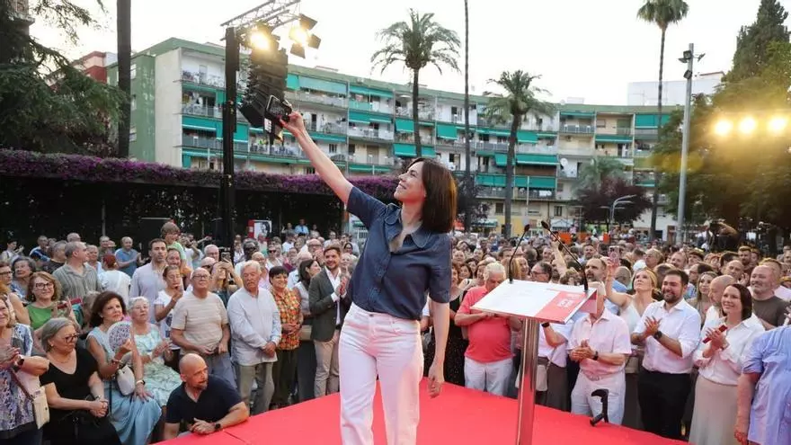 Diana Morant apela a la "oportunidad real" de ganar en su puesta de largo como candidata del PSPV en Gandia