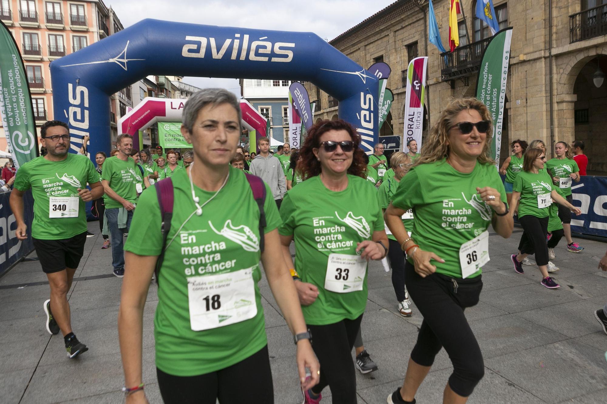 ¿Estuviste en la carrera contra el cáncer de Avilés? Búscate en la galería de fotos