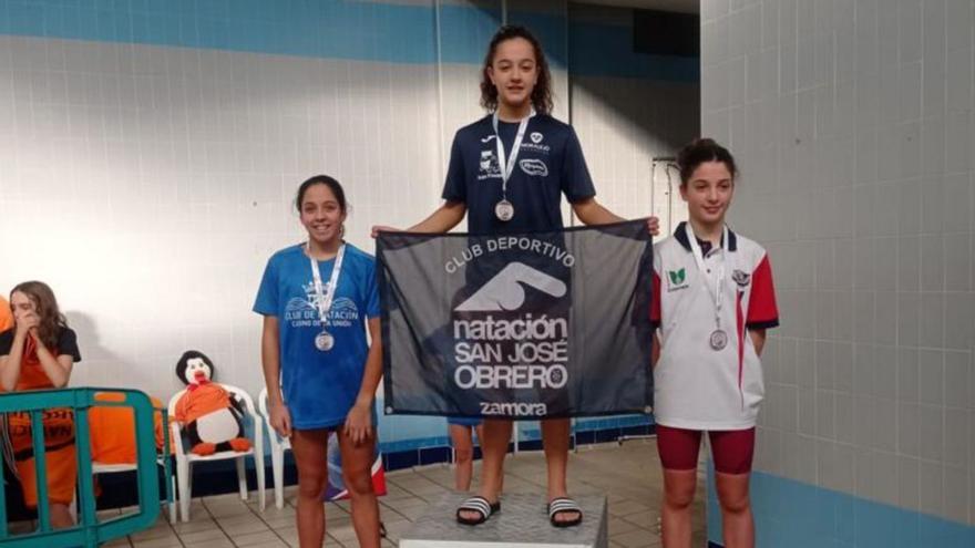 Alba Muriel Barroso, del Natación San José Obrero. | Cedida