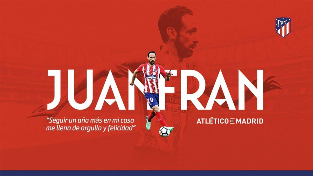 Renovación oficial de Juanfran Torres