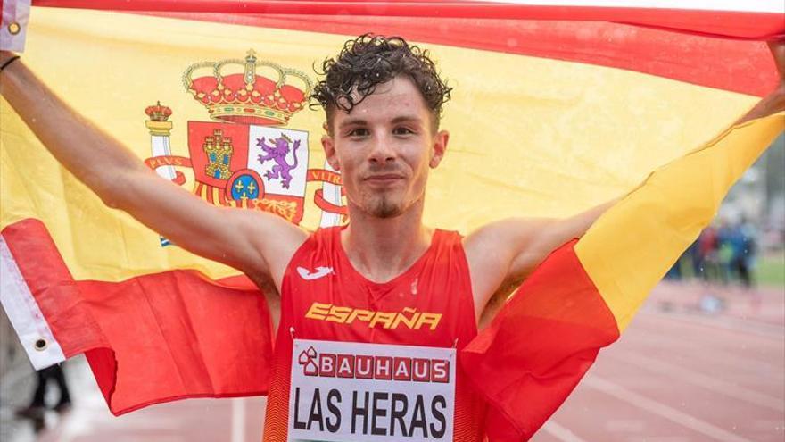 Aarón las Heras, campeón de Europa sub-20 en 5.000 metros