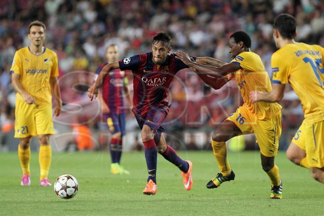 Barça,1 - APOEL de Nicosia,0