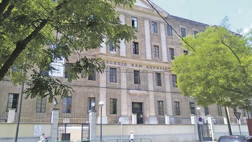 El colegio Sant Agustí de Palma, donde se cometieron los presuntos abusos sexuales.