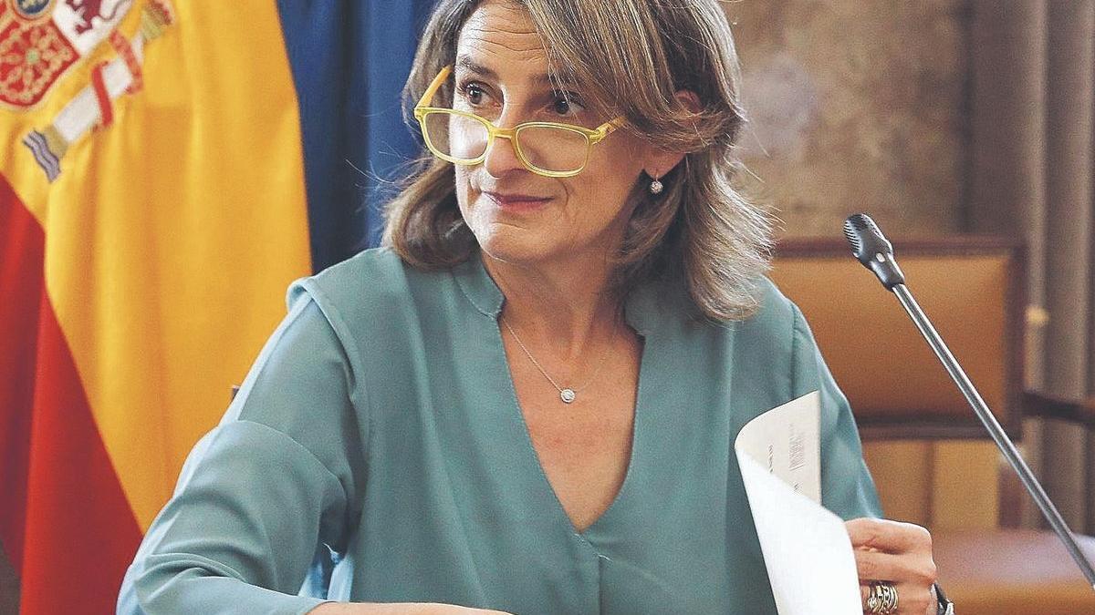 La vicepresidenta Teresa Ribera.