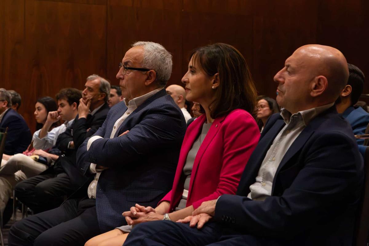 El presidente del COE, Alejandro Blanco, acudió a la presentación del convenio.