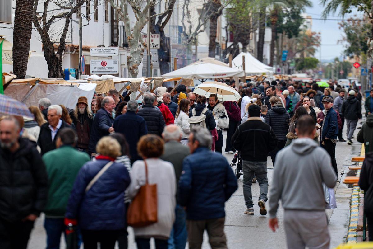 Imágenes de 'Fira des Gerret' en Santa Eulária