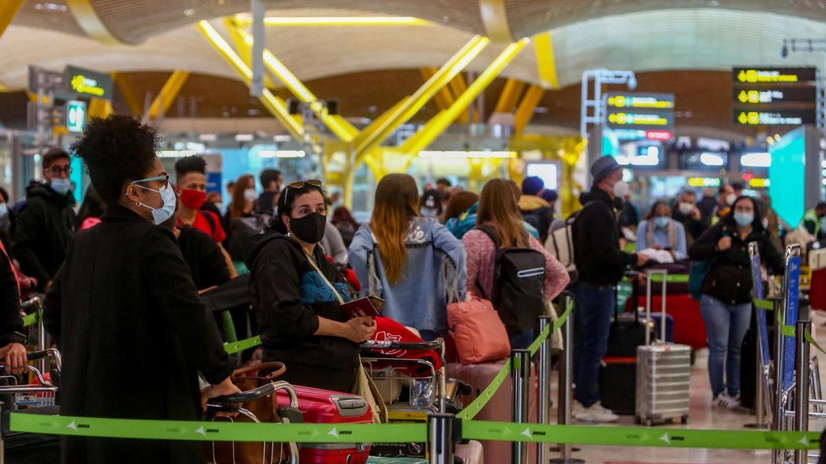 Aeropuerto de Barajas.