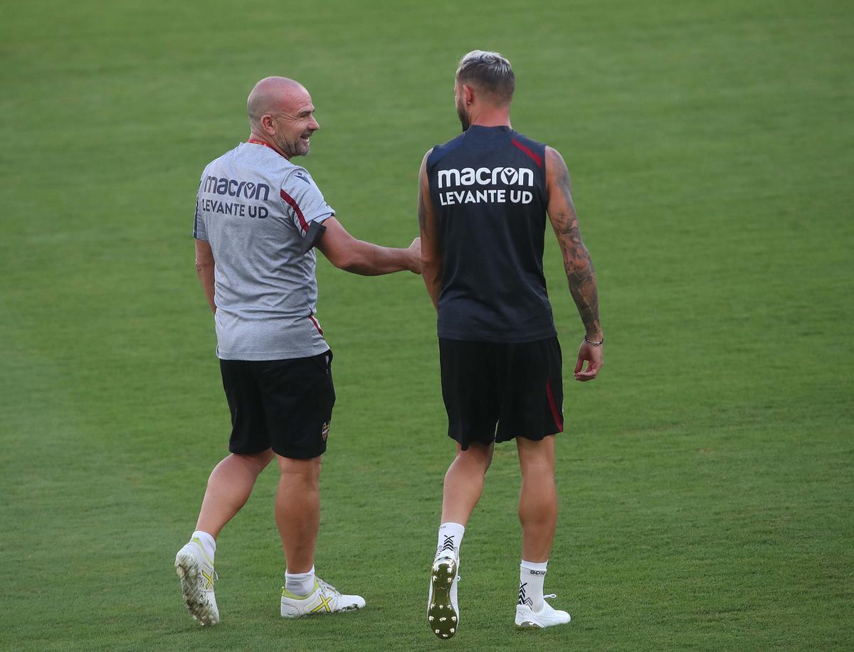 Así ha sido el entrenamiento de hoy del Levante UD