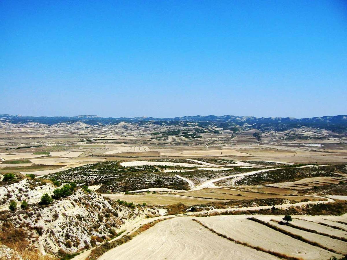 Los Monegros, Huesca y Zaragoza