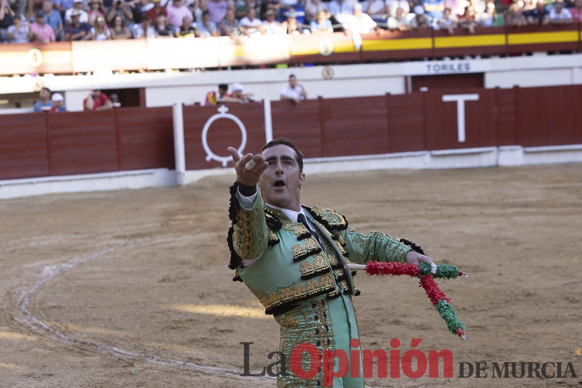 Corrida de toros en Abarán (El Fandi, Emilio de Justo, El Payo)
