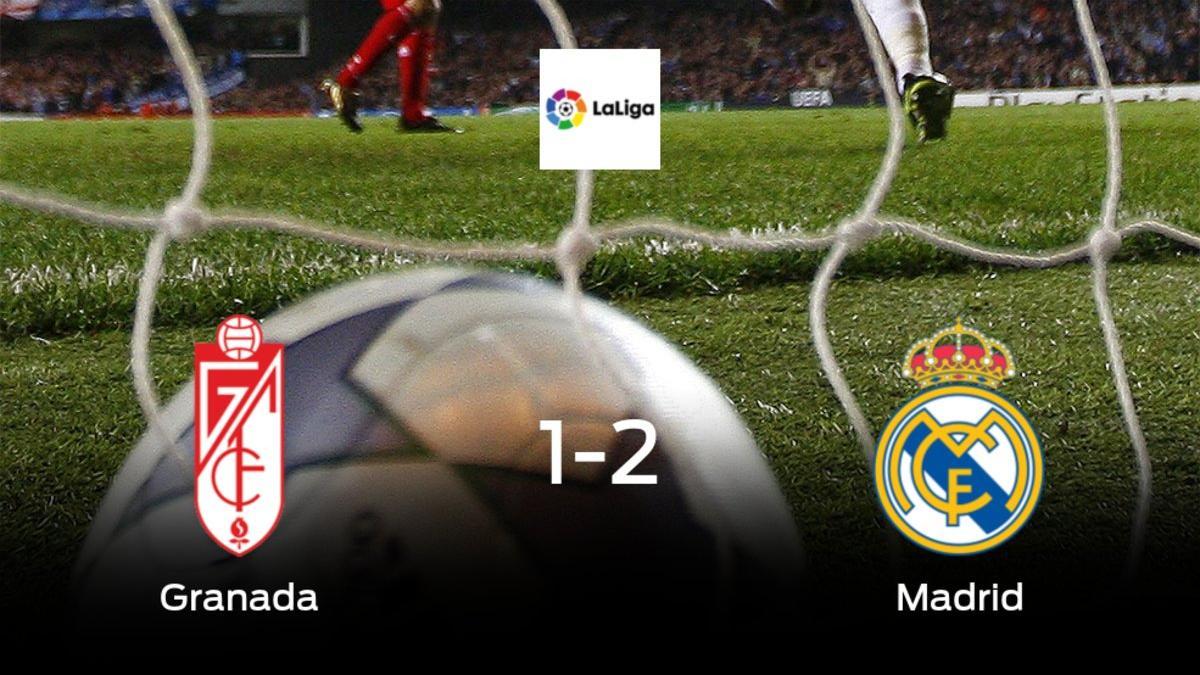 El Real Madrid vence al Granada en el Nuevo Los Cármenes (1-2)