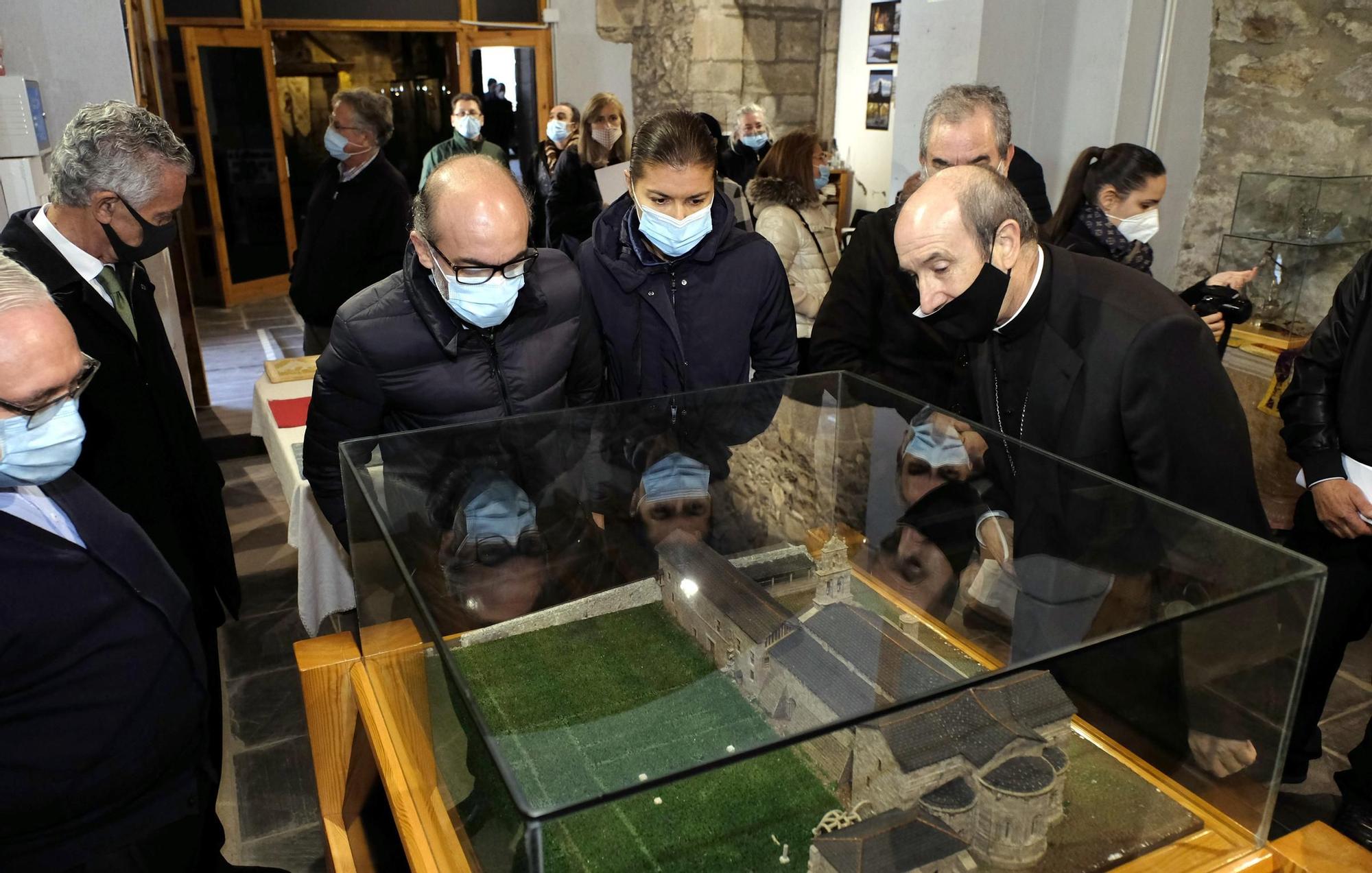 Visita institucional al Monasterio de San Martín de Castañeda