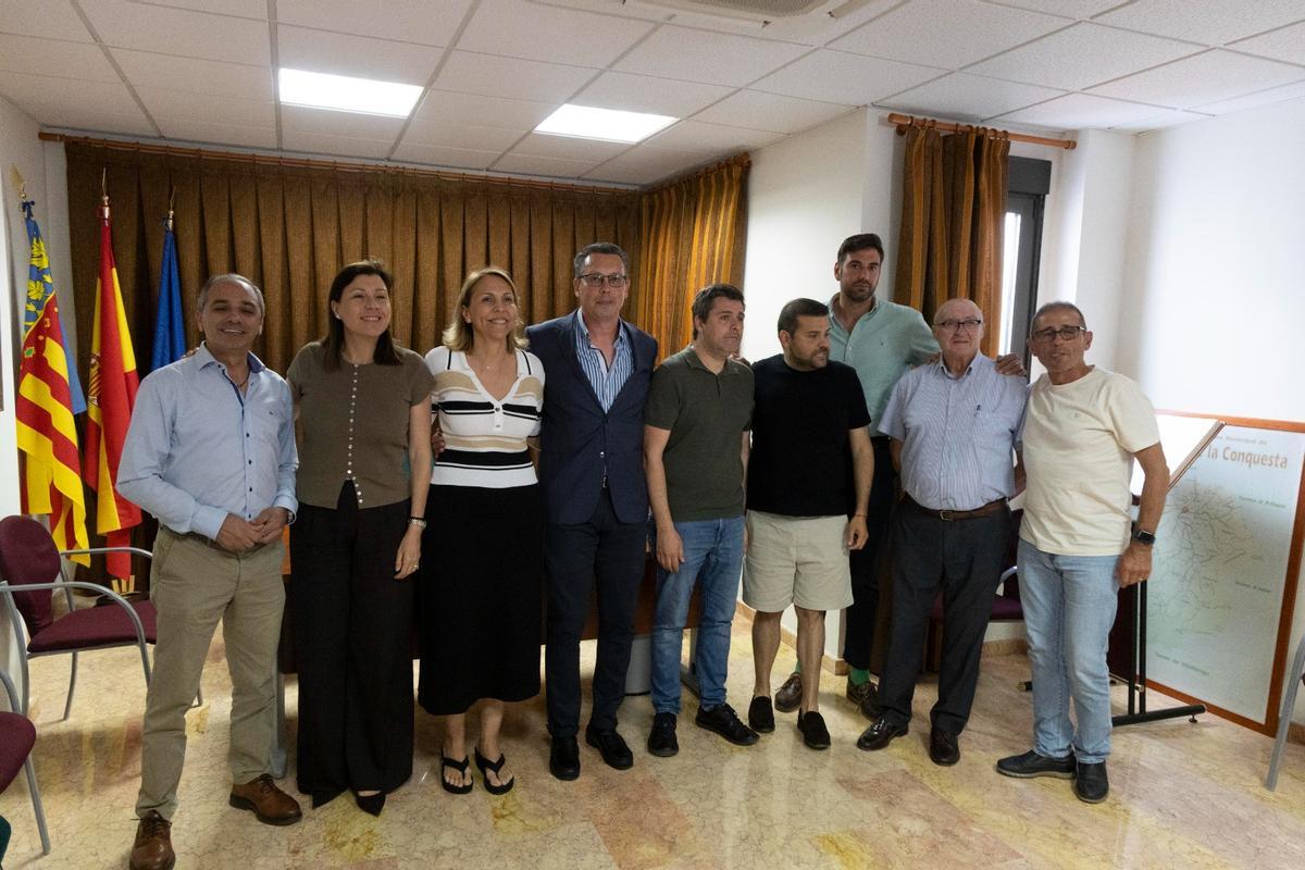 Así ha sido la investidura del nuevo alcalde de Castellonet de la Conquesta