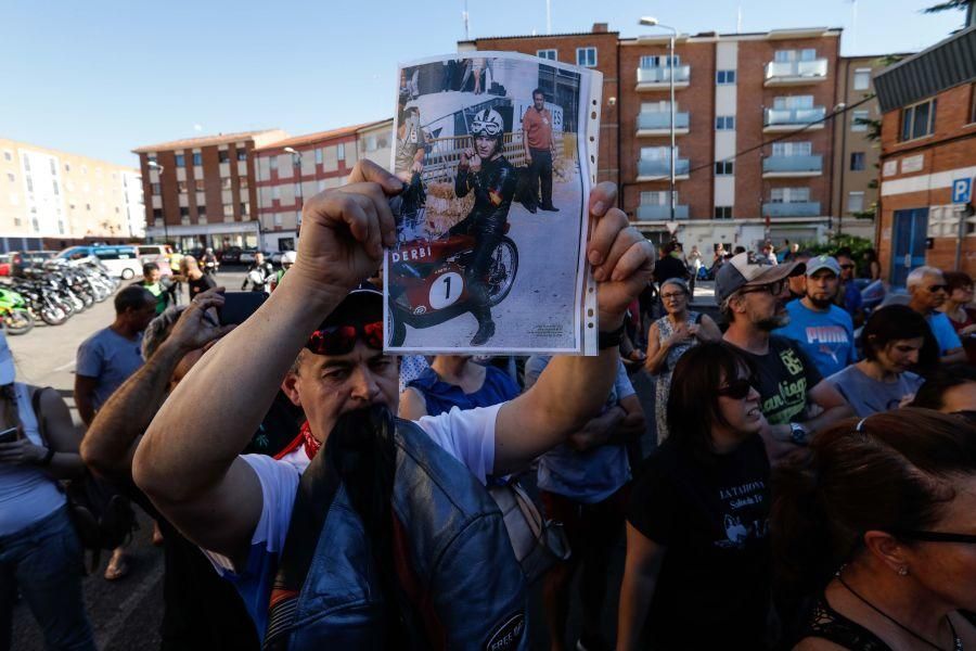 Zamora se concentra por Ángel Nieto