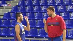 El pivot dels Memphis Grizzlies, Marc Gasol, ja ha començat a entrenar-se avui amb el FC Barcelona.