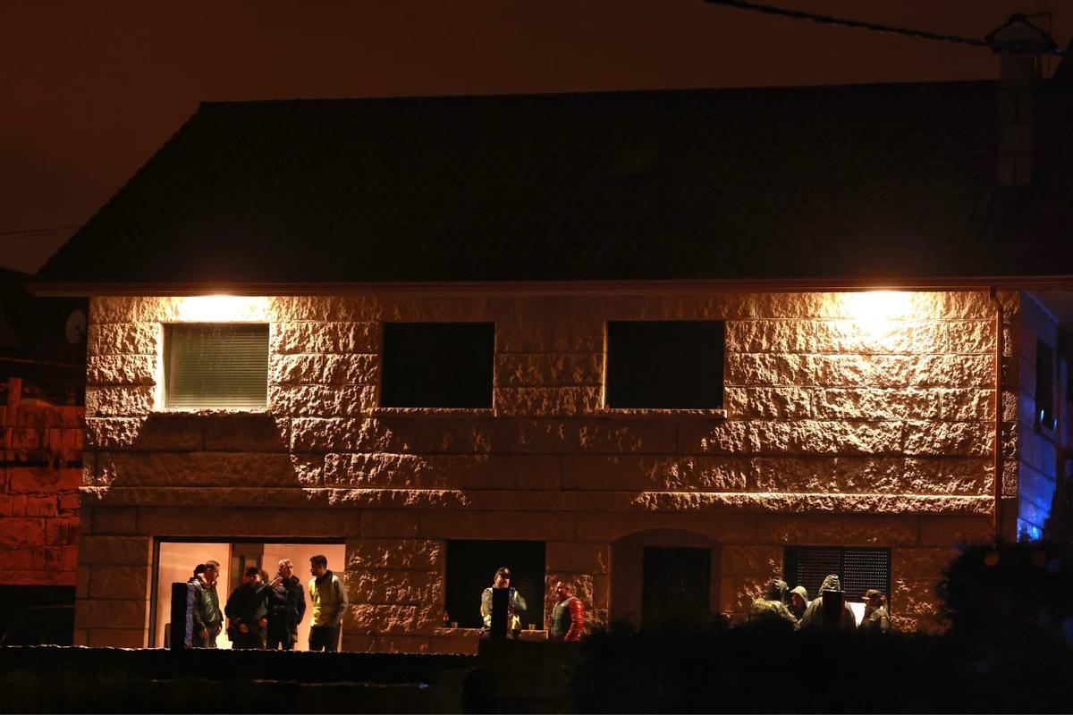 La vivienda en la que se encuentra atrincherado el hombre.