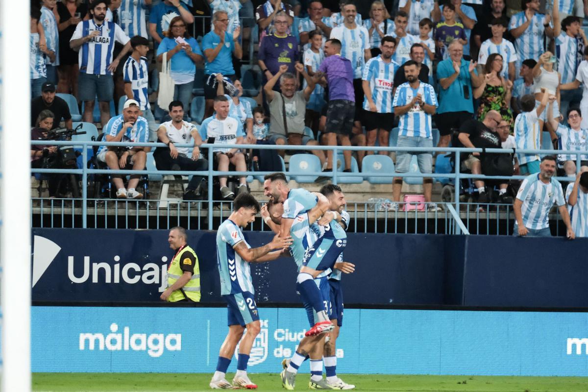 Malaga CF vs Real Sociedad B. Estadio La Rasaleda. Jornada 2