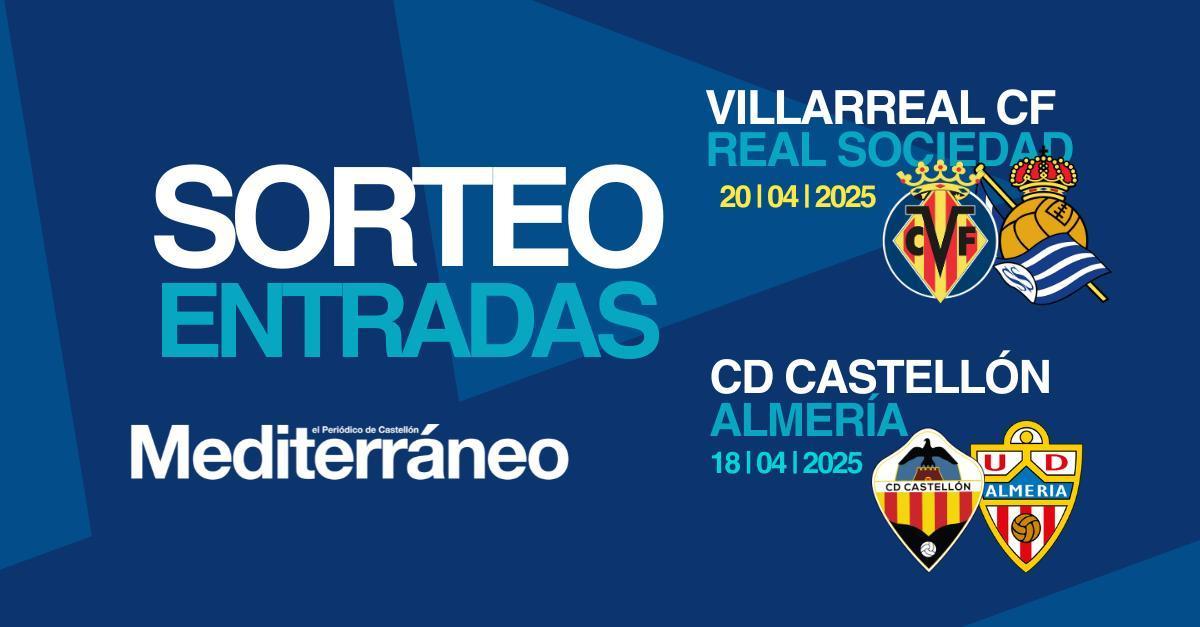 Sorteo entradas fútbol abril 2025
