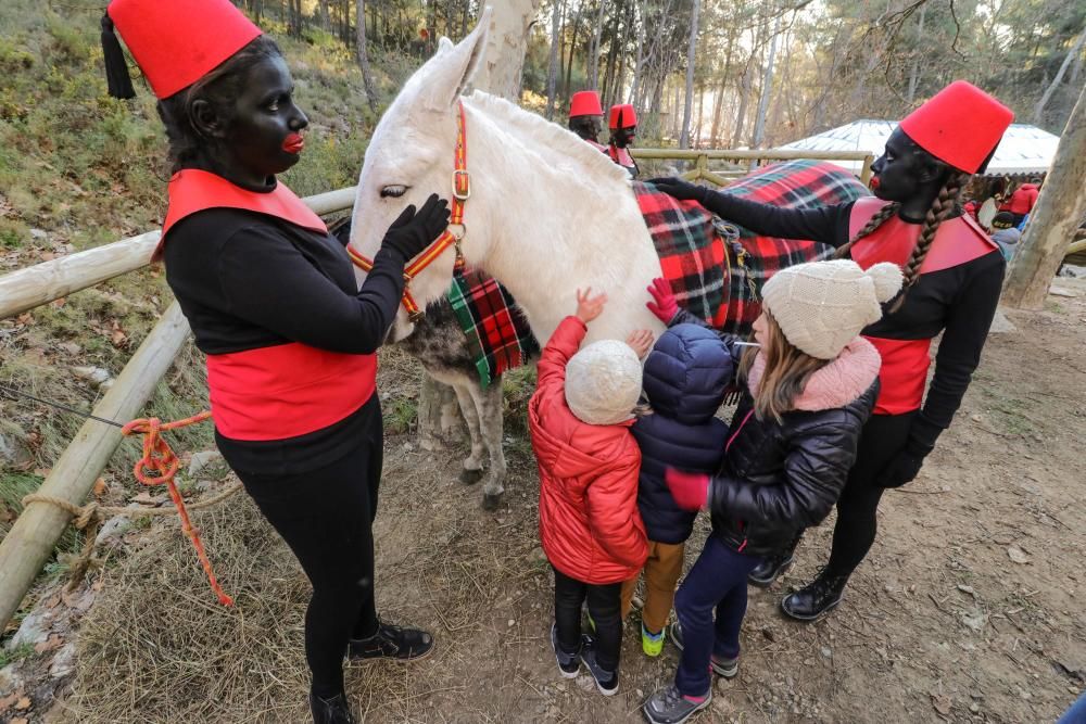 Los Reyes Magos abren las puertas de su campamento