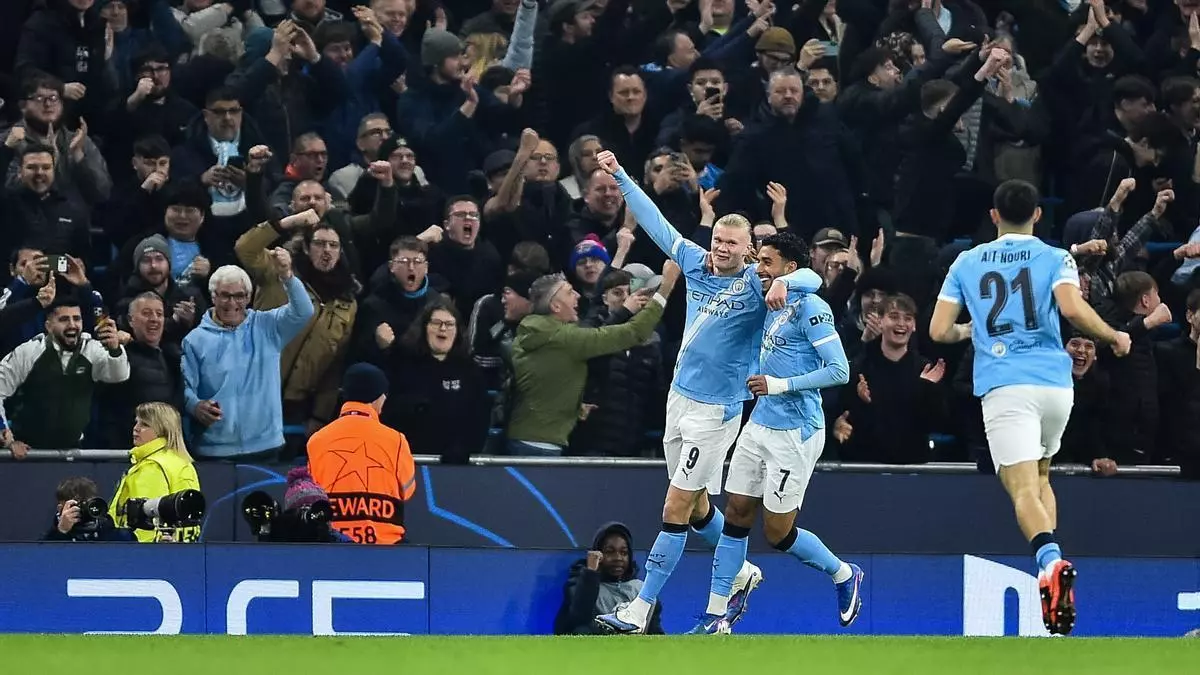 La baja producción de Haaland en el Bernabéu